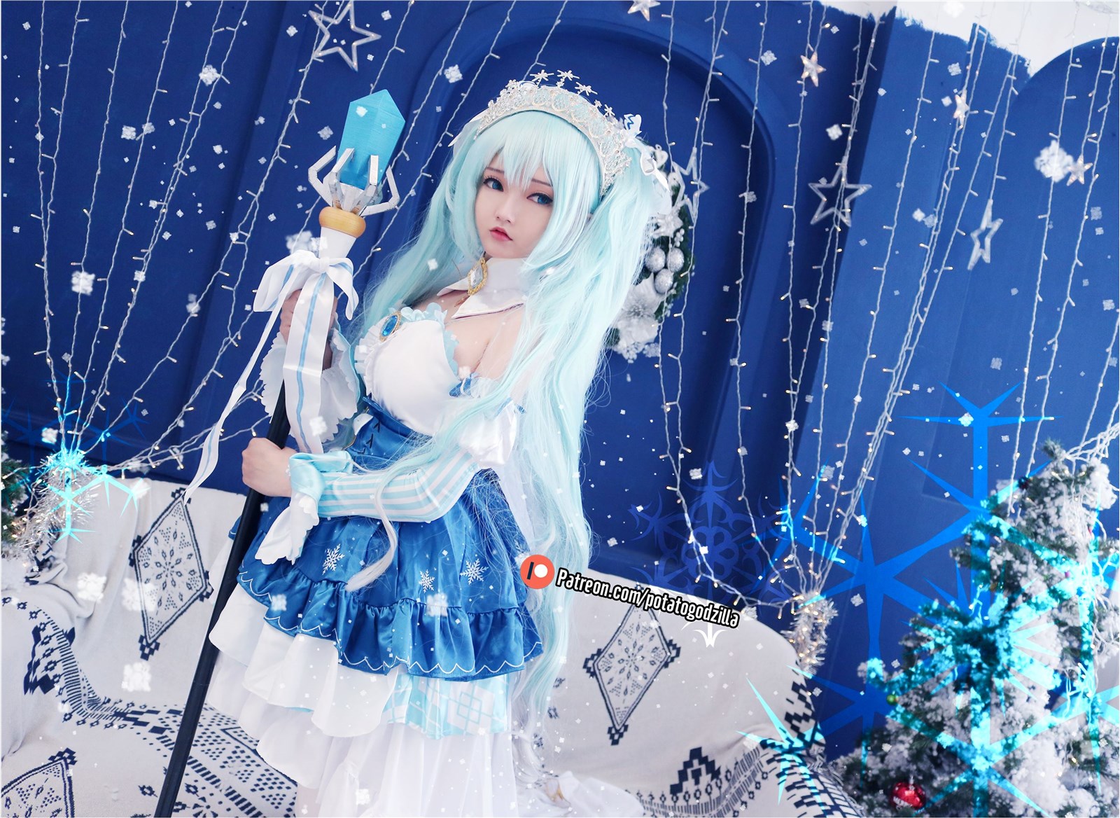 Potato Godzilla - NO.026 Snow Miku(23)